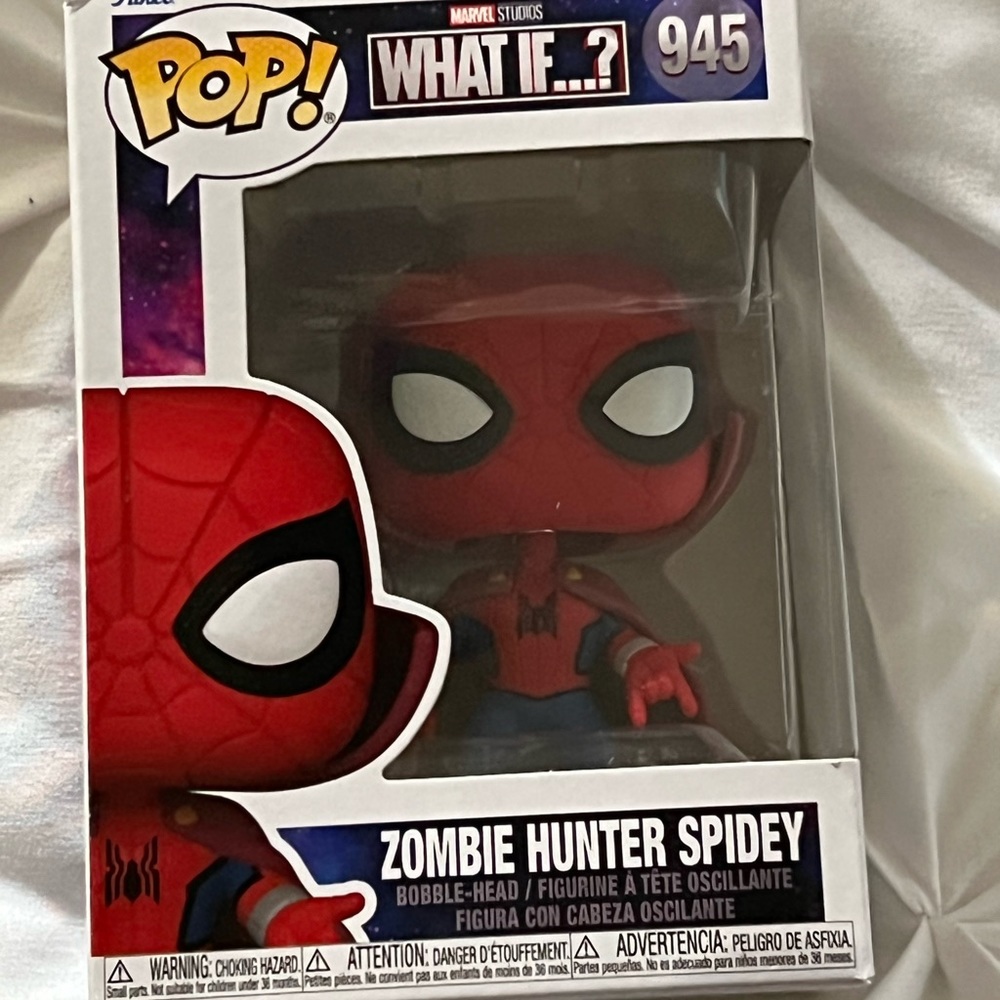 spiderman rare!! “what if” funko pop!!